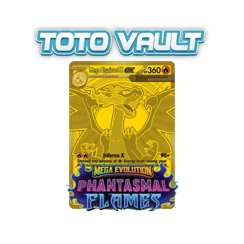 3x Phantasmal Flames Booster pack (1x Toto Vault)