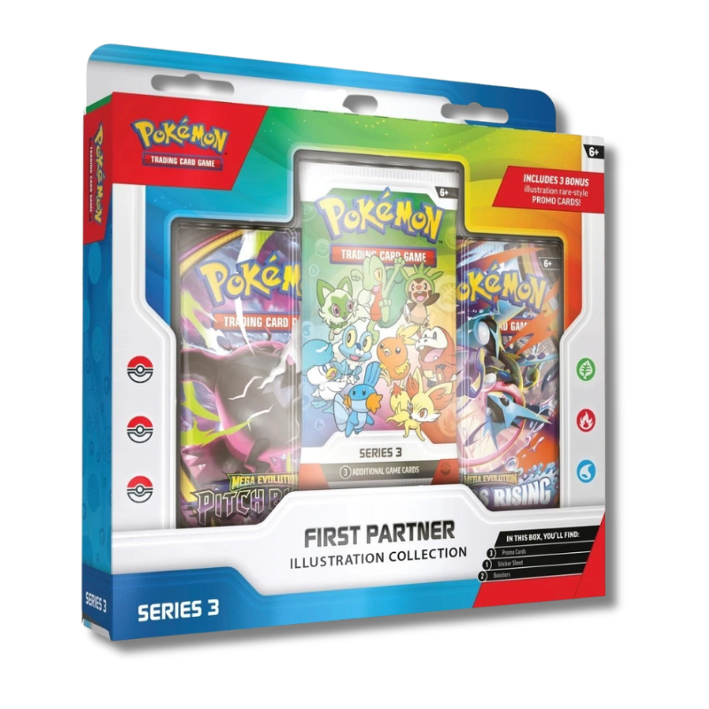 Pokémon: First Partner Illustration Collection Series 3 **MAX 1 PER PERSON**