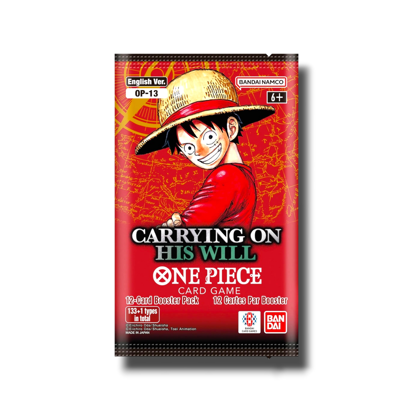 One Piece: Carrying on His Will Booster Pack (OP-13) (Öppnas Live)