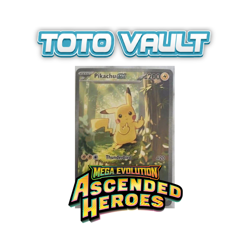 4x Ascended Heroes Booster pack (1x Toto Vault)
