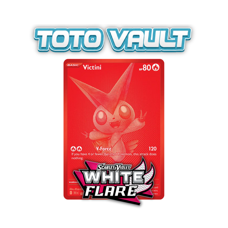 3x White Flare Booster pack (1x Toto Vault)
