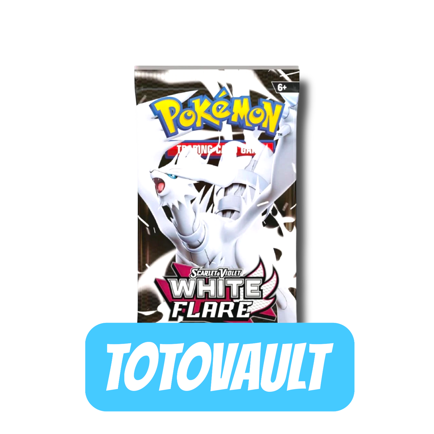 TOTOVAULT PACKS (4 Packs White Flare Öppnas Live)(1 Pack till TOTOVAULT)