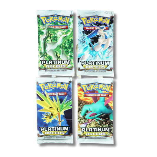 Pokémon: Platinum Arceus Booster Packs (Komplett Art Set)