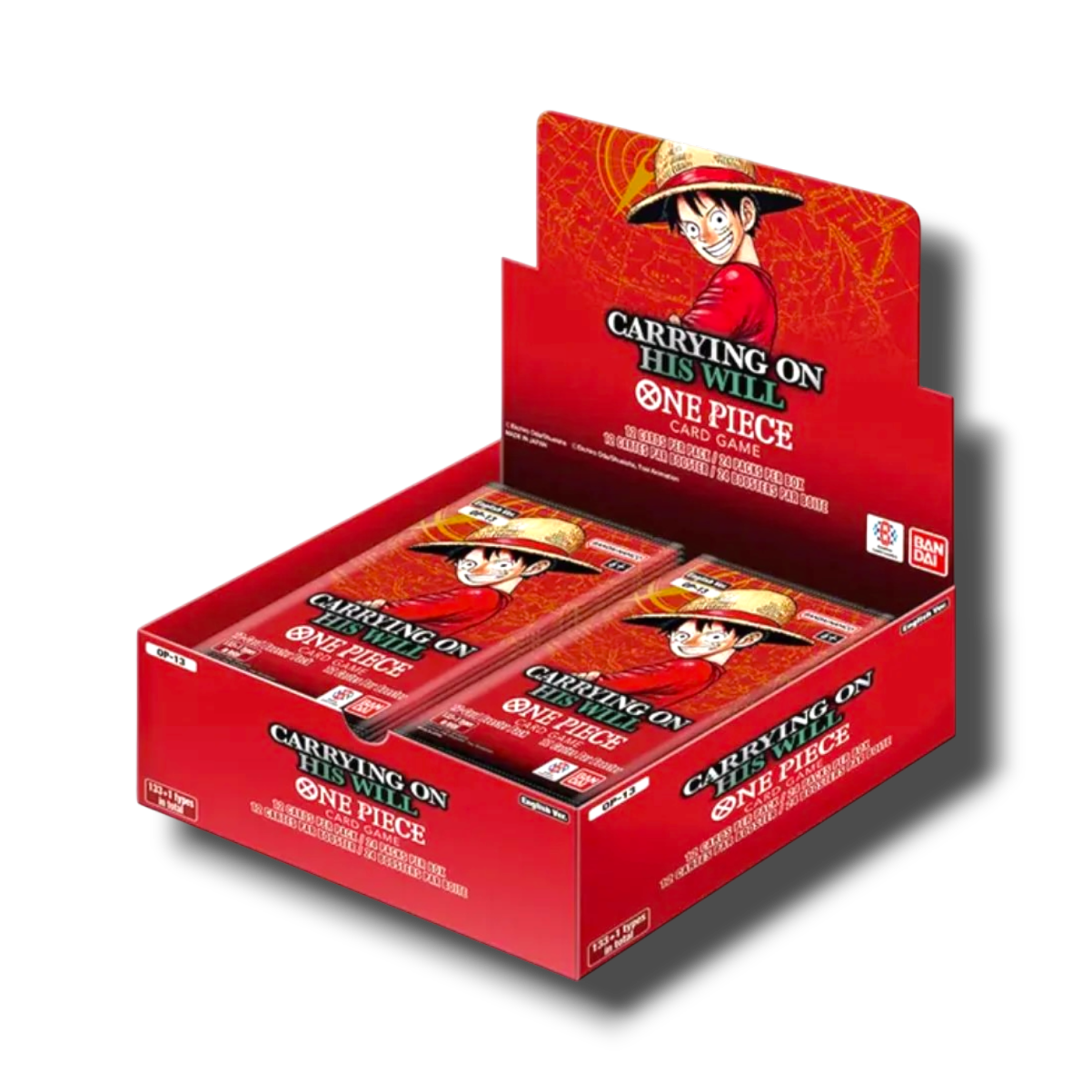 One Piece: Carrying on His Will Booster Pack (OP-13) (Öppnas Live) - Erbjudande