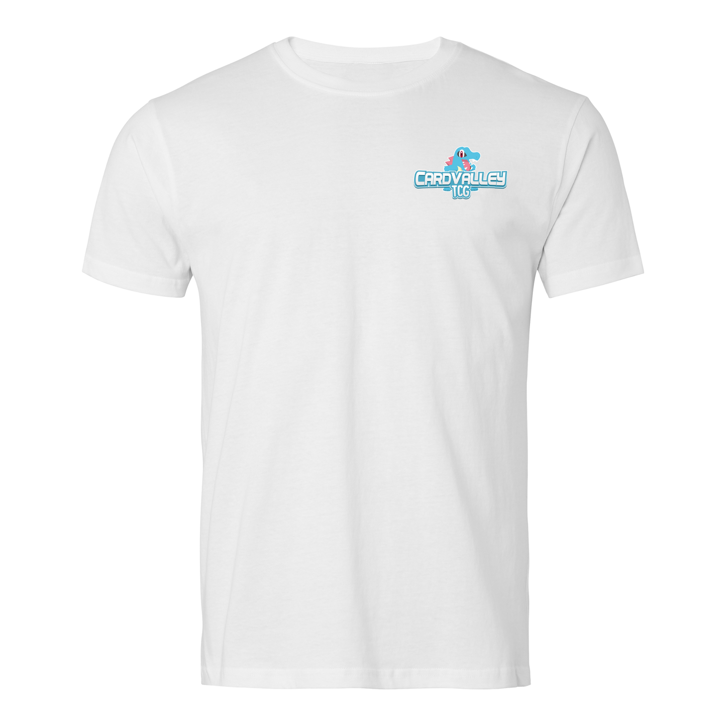 Cardvalley Unlimited T-shirt Brösttryck VIT (UNISEX)