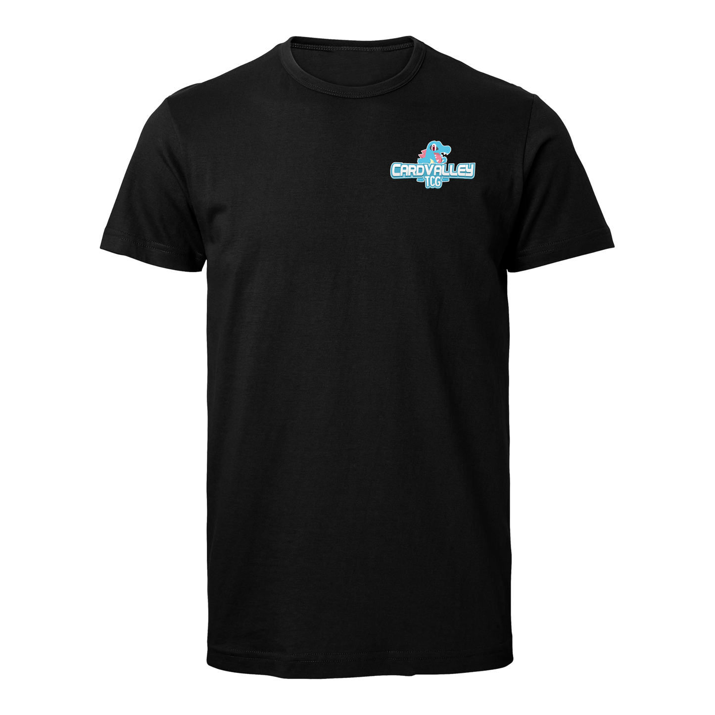 Cardvalley Unlimited T-shirt Brösttryck SVART (UNISEX)