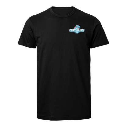Cardvalley Unlimited T-shirt Brösttryck SVART (UNISEX)