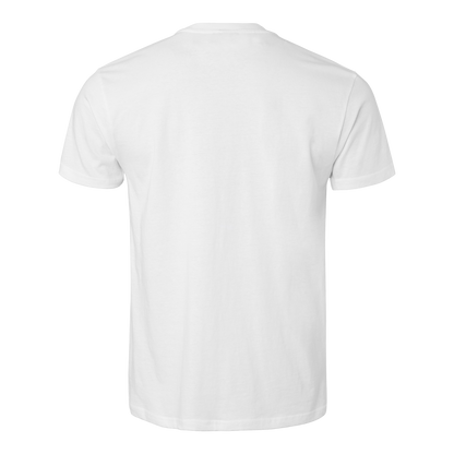 Cardvalley Unlimited T-shirt Brösttryck VIT (UNISEX)