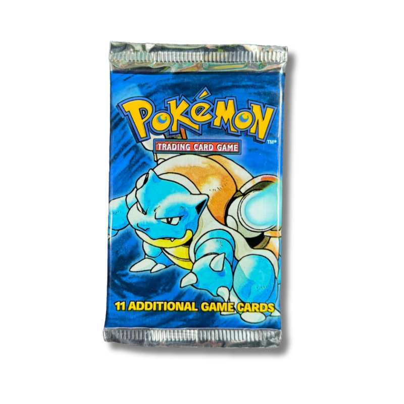 Pokémon: Heavy Base Set Booster Pack Unlimited (Blastoise)