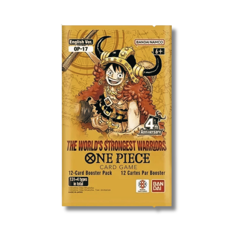 One Piece Card Game: The World's Strongest Warriors Booster Pack (OP17)
