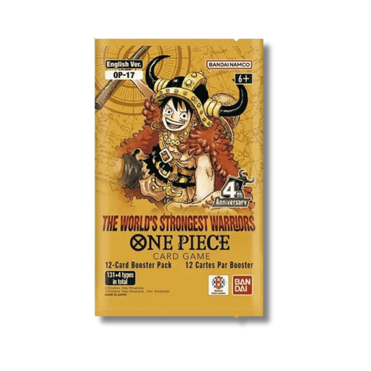 One Piece Card Game: The World's Strongest Warriors Booster Pack (OP17)