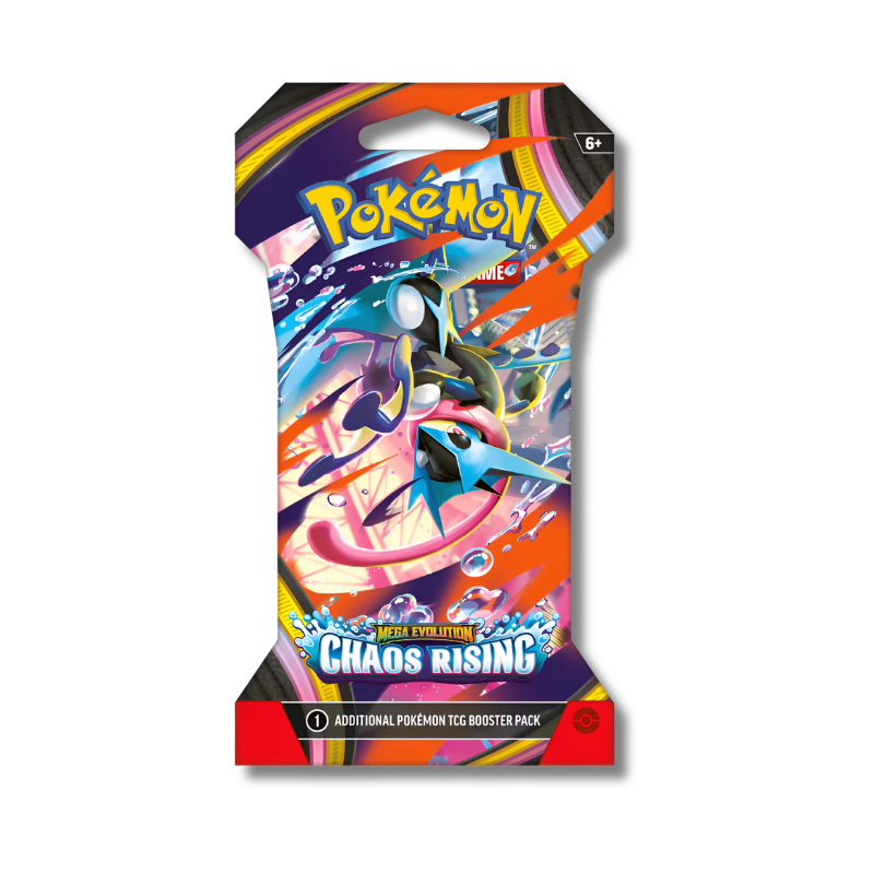 Sleeved Chaos Rising Booster Pack