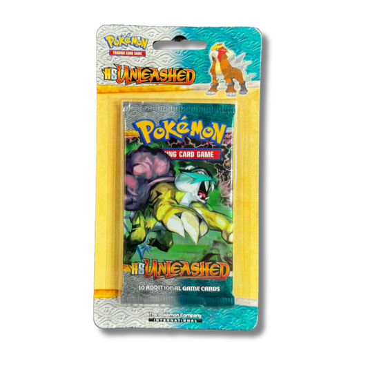 Pokemon: HS Unleashed Blister Raikou Sealed