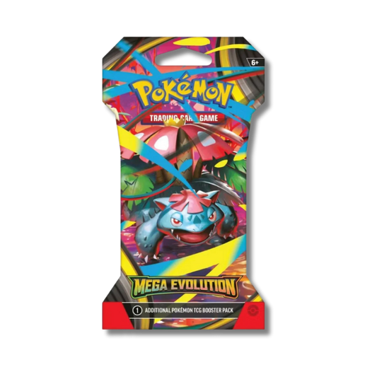 Sleeved Mega Evolutions Booster Pack