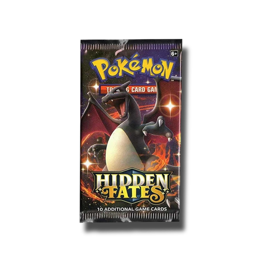Hidden Fates booster pack (Öppnas Live)