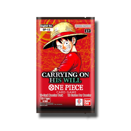 One Piece: Carrying on His Will Booster Pack (OP-13) (Öppnas Live)