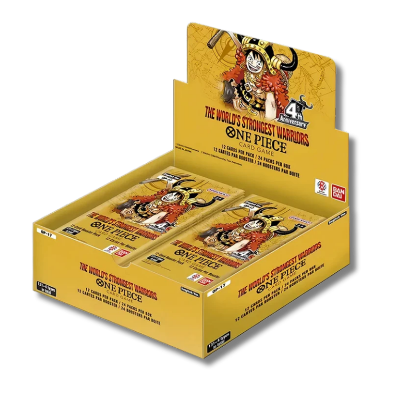 One Piece Card Game: The World's Strongest Warriors Booster Box (OP17)