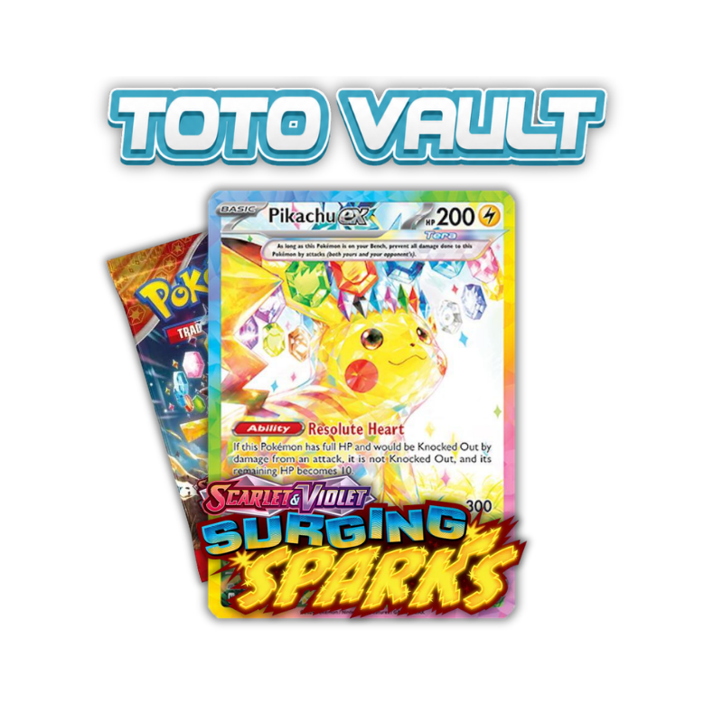 5x Surging Sparks (TOTO VAULT)