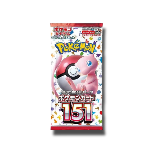 Japansk 151 Booster pack (Öppnas Live)