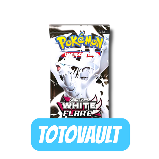 TOTOVAULT PACKS (4 Packs White Flare Öppnas Live)(1 Pack till TOTOVAULT)