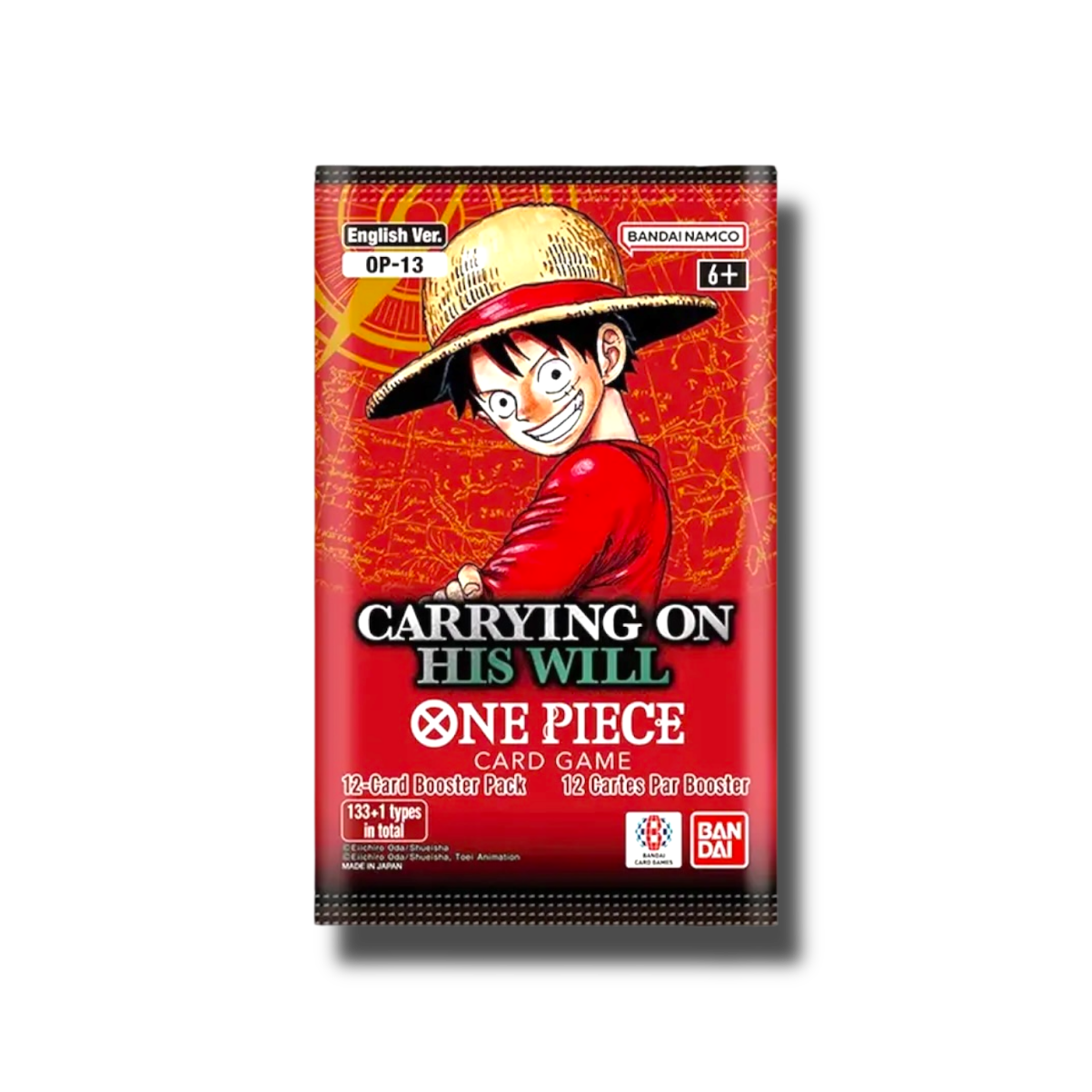 One Piece : OP13 Booster Pack (24x = 1 Booster box (Öppnas Live)