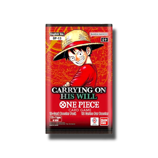 One Piece : OP13 Booster Pack (24x = 1 Booster box (Öppnas Live)