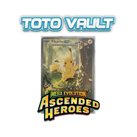 3x Ascended Heroes Booster Packs (1x Vault Pack)