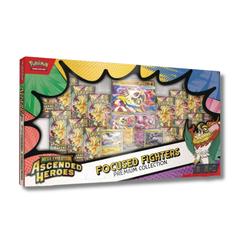 Pokémon: Ascended Heroes Focused Fighters Box (USA EXLUSIVE)