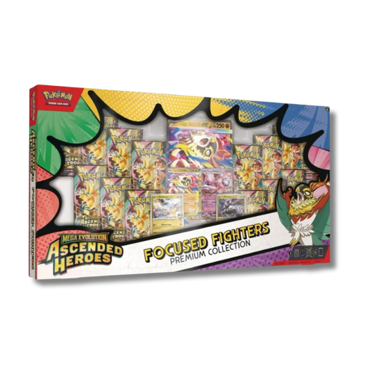 Pokémon: Ascended Heroes Focused Fighters Box (USA EXLUSIVE)